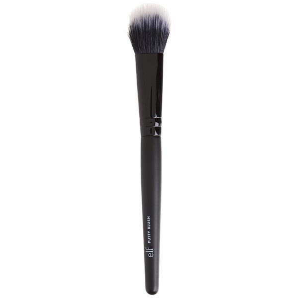 e.l.f. Putty Blush Brush, Vegan Makeup Tool, Flawlessly Applies Putty & Cream Formulas, Creates Airbrushed Effect