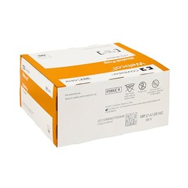 COVIDIEN 6818pk6 6818 Webcol almohadillas embebidas en alcohol, estériles, tamaño medio, 2 capas, 4,3" de altura, 2,1" de ancho, 4" de longitud, 6 paq