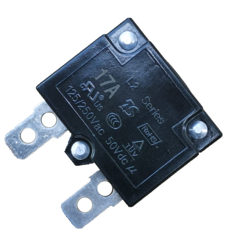 2Pcs 17A 125/250Vac 50Vdc Automatic Reset Relay Fuse Therma Switch