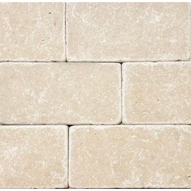 3x6 Light Travertine Tumbled Antiqued Wall Floor Natural Stone Tile (40)