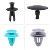 ANCLLO 730Pcs Car Plastic Rivets Fasteners Push Type Pin Rivets