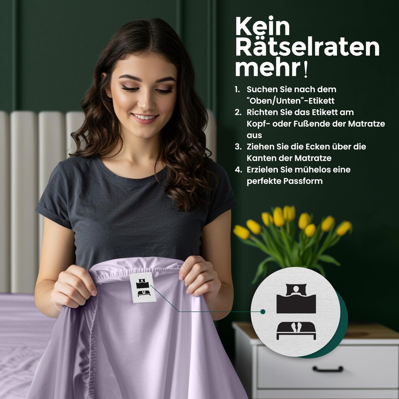 Utopia Bedding Fitted Sheet, Brushed Microfibre, up to 30 cm,