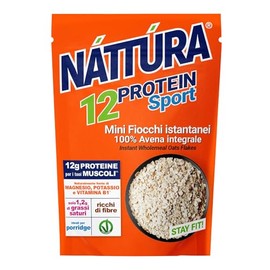 Nattura® Mini Whole Grain Oatmeal Protein Sport Gluten Free Instant Whole Grain Oatmeal 350 g