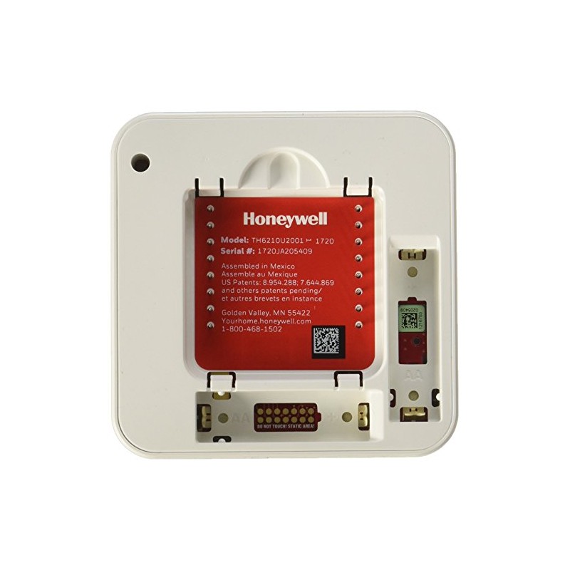 Honeywell TH6210U2001/U T6 Pro Programmable Thermostat, 2 Heat / 1