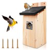 Behogan Hanging nesting box: 4.92 x 4.92 x 11.81 inch
