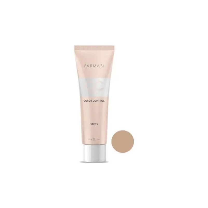 Cc Cream Color Control Farmasi Tono Medium 03
