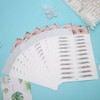 8pcs Tattoo Eyebrow Sticker Waterproof Breathable Long Lasting False Eyebrows