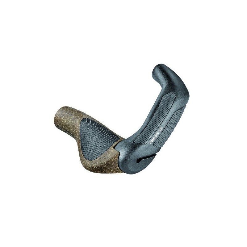 Ergon GP5 Handlebar Bio, Unisex, Fahrradgriff GP5 Biokork, cork, L
