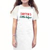 Pink Positive Christmas Children's Kitchen Apron: Santa's Little Helper (3-7