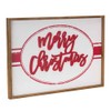 27.5" "Merry Christmas Rectangular Wall Sign