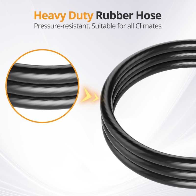 Jakivew 3 FT Propane Adapter Hose with Regulator for Blackstone