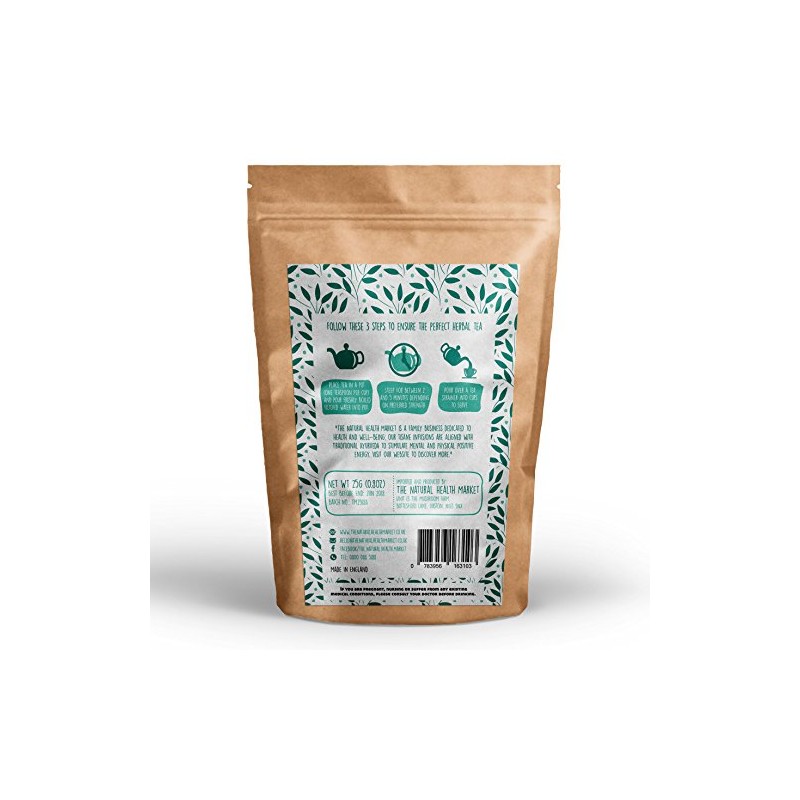 The Natural Health Market Peppermint Tea Loose Leaf 25g |
