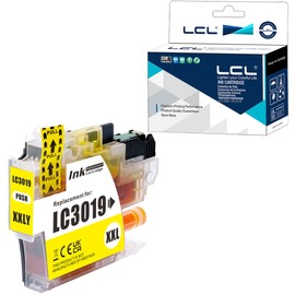 LCL Compatible Ink Cartridge Replacement for Brother LC3019 LC3017 XXL LC3017Y LC3019Y High Yield MFC-J5330DW J6530DW J6930DW J6730DW MFC-J5335DW MFC-J5730DW (1-Pack Yellow)
