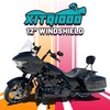 Xitqiooo 12" Windscreen Windshield Compatible with Harley Road Glide CVO/SE