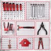 Ultimate 121-Piece Pegboard Hooks Set, Pegboard Accessories with Metal Hooks,