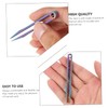 ORFOFE Diamagnetic Titanium Tweezers Mini Precision Tweezers Outdoor Camping Tool
