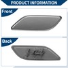 Hihaha Front Left Side Bumper Headlight Washer Nozzle Cover Cap