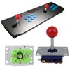 1 個 2/4/8 ウェイゲームジョイスティックボール、レッドアーケードクラシックコンペティションロッカージョイスティックゲームアーケード DIY キットパーツ Mame Jamma マシンゲームアーケードゲームキャビネットボタンキット