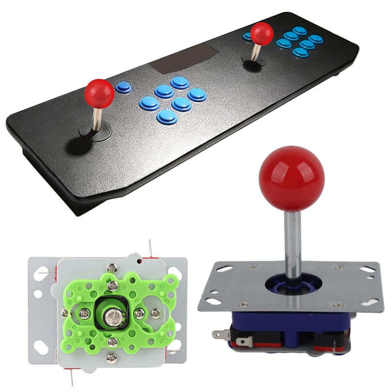 1 個 2/4/8 ウェイゲームジョイスティックボール、レッドアーケードクラシックコンペティションロッカージョイスティックゲームアーケード DIY キットパーツ Mame Jamma マシンゲームアーケードゲームキャビネットボタンキット
