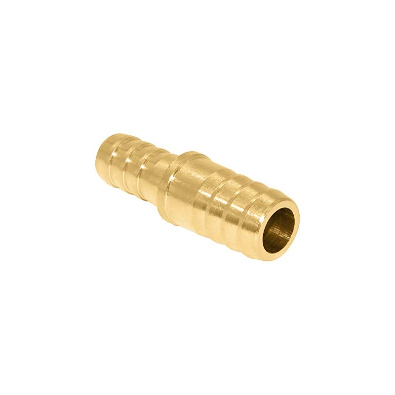 Beduan Brass Hose Barb Reducer, 3/4" to 1/2" Barb Hose
