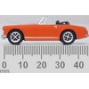 Oxford Diecast 76MGM001 MG Midget Mk.III - Blaze Orange 1:76