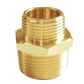 Joywayus 3/4" NPT Male × 1" NPT Male Brass Pipe Fitting Adapter