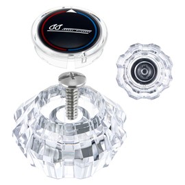 Dreyoo Shower Faucet Handle Replacement for 940-240, Shower Faucet Handle Compatible with Price Pfister Old Style Avante Series, Shower Knob Replacement for Single Handle Tub Faucet, Clear Acrylic