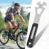 Oumers Pedal Spanner, Bike Pedal Wrench With Long Handle, 15mm