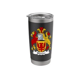 Blower Coat of Arms - Family Crest Stainless Steel Insulated Tumbler