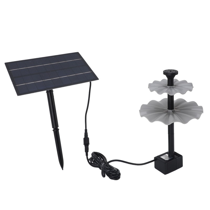 Outdoor Solar Powered Water Pump Kit 4W Watering Pond Pump