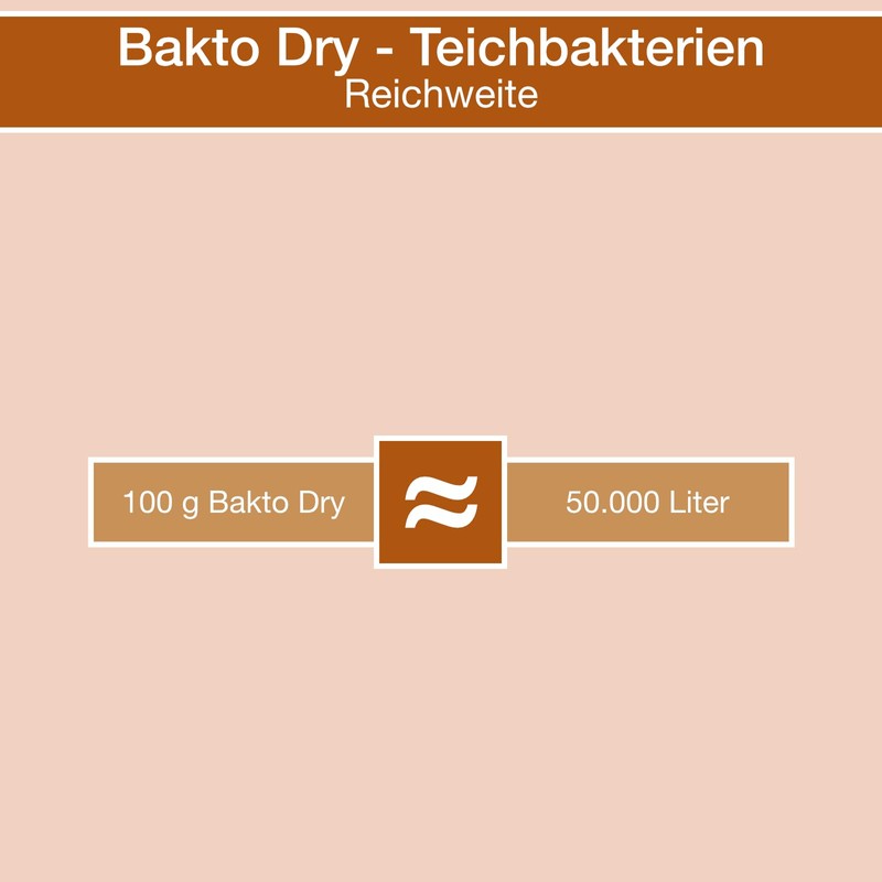 Teichpoint 100 g Bakto Dry Pond - Trillions of Micro