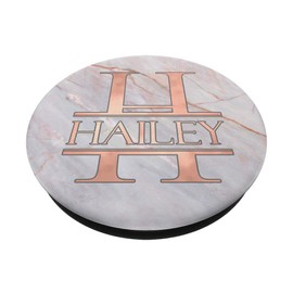 First Name Hailey Monogram in Rose Pink PACH240