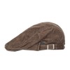 Zcargel Newsboy Hat Flat Cap Corduroy Flat Cap Driving Hat