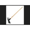 Home Plus+ 48.25 in. Weeding Hoe Wood