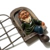 Garden Statue Elf Tree Hugger Yard Art Tree Sculpture for