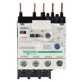 Schneider Electric, TeSys K - differential thermal overload relays - 0.54...0.8 A - class 10A, LR2K0305