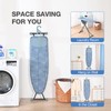 APEXCHASER Ironing Board with Iron Rest, Compact and Space Saver