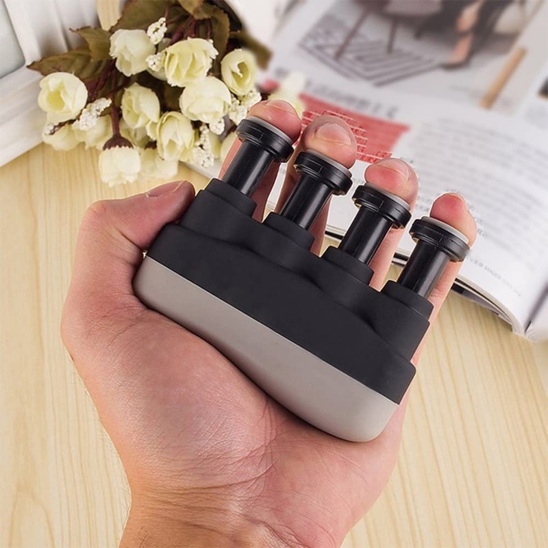 Finger Exerciser Tool, Guitar Trainer, Hand Trainer for Guitar Piano,