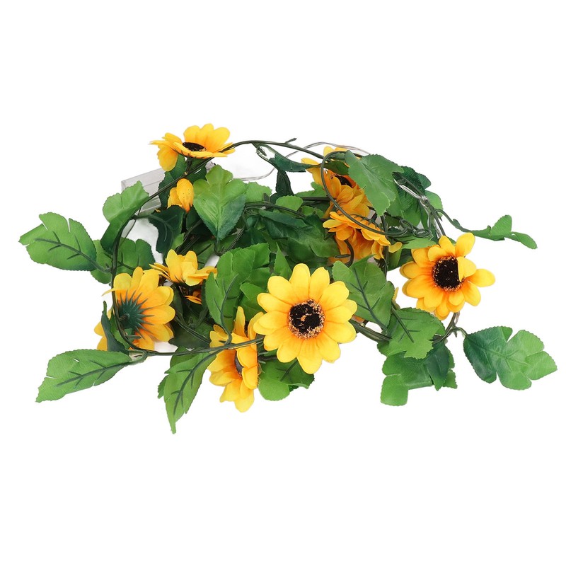 3 Pcs Sunflower String Lights 7.8ft 20 LED Battery Powered
