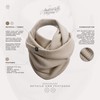 Manufaktur13 Knit Loop - Tube Scarf, Knitted Loop with Waffle