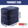AXVRAV Inflatable Intervertebral Disc Cube with Pump, Relief Cushion for