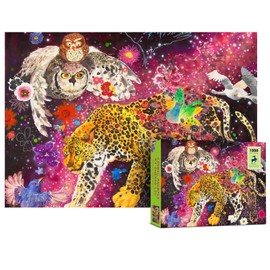Antelope - 1000 Piece Jigsaw Puzzle for Adults, Cosmic Animals Jigsaw Puzzles 1000 Pieces by Enzhao Liu, 20.5" x 29.5", Matte Finish, No Dust Puzzles