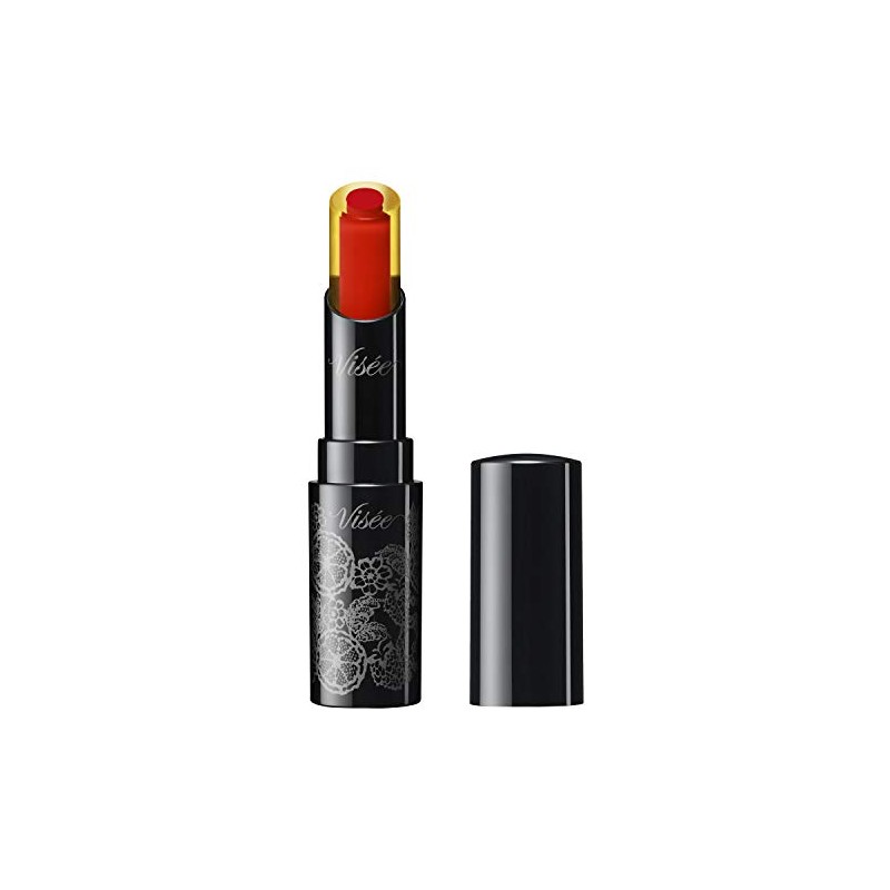 Visee Riche Crystal Duo Lipstick OR263 Orange Series 0.1 oz