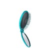 Wet Brush Pop Go Detangler, Blue Teal - Foldable, On-The-Go