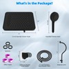 Hibbent Upgraded 5-spray 13'' Shower Head, High Pressure Rainfall Shower