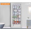 MISSLO Over The Door Shoe Organizer 24 Large Mesh Pockets,