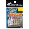 ハヤブサ(Hayabusa) シングルフック NSSフック パーフェクション 3/0号 3本 ブラックニッケル FF203