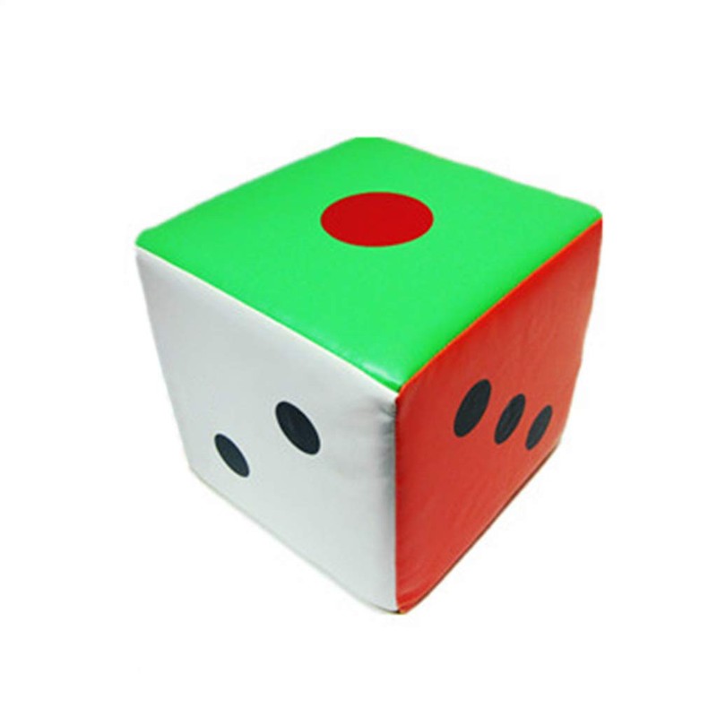 jiulonerst 20/12cm Super Large Dice, Colorful Six Sided Sponge Dice