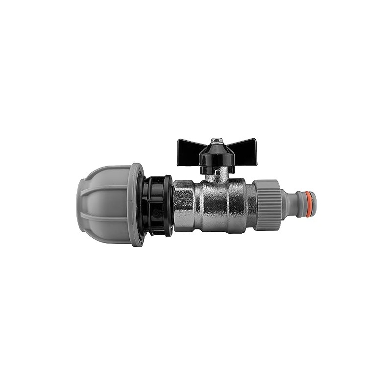 mdpe Compression Water Supply Pipe Fitting to Metal Butterfly Valve-Universal