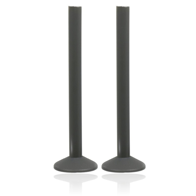 SPARES2GO Radiator Pipe Covers Shroud Collars Sleeve Anthracite Grey 15mm